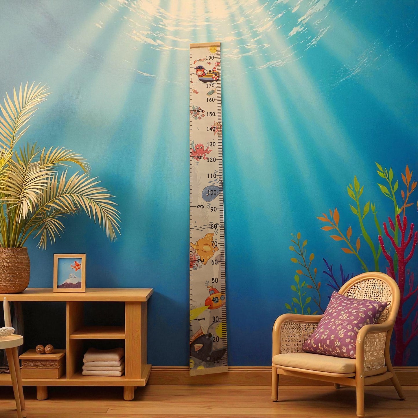 Sea Creature Height Chart