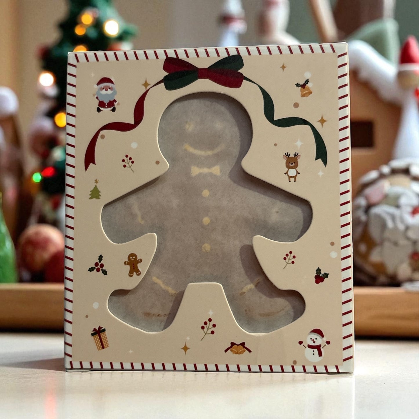 Gingerbread Man Candle