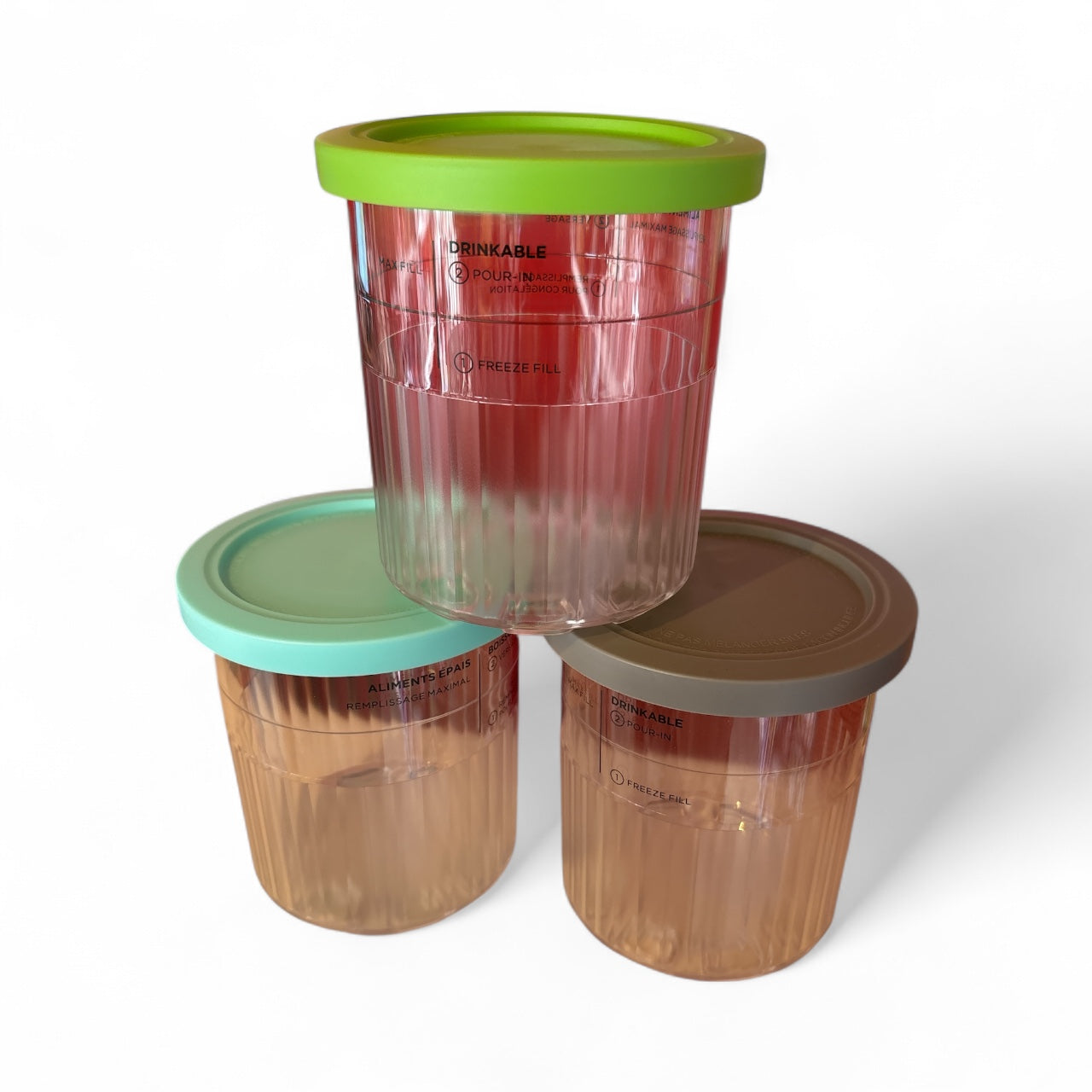 Plastic Food Storage Tubs