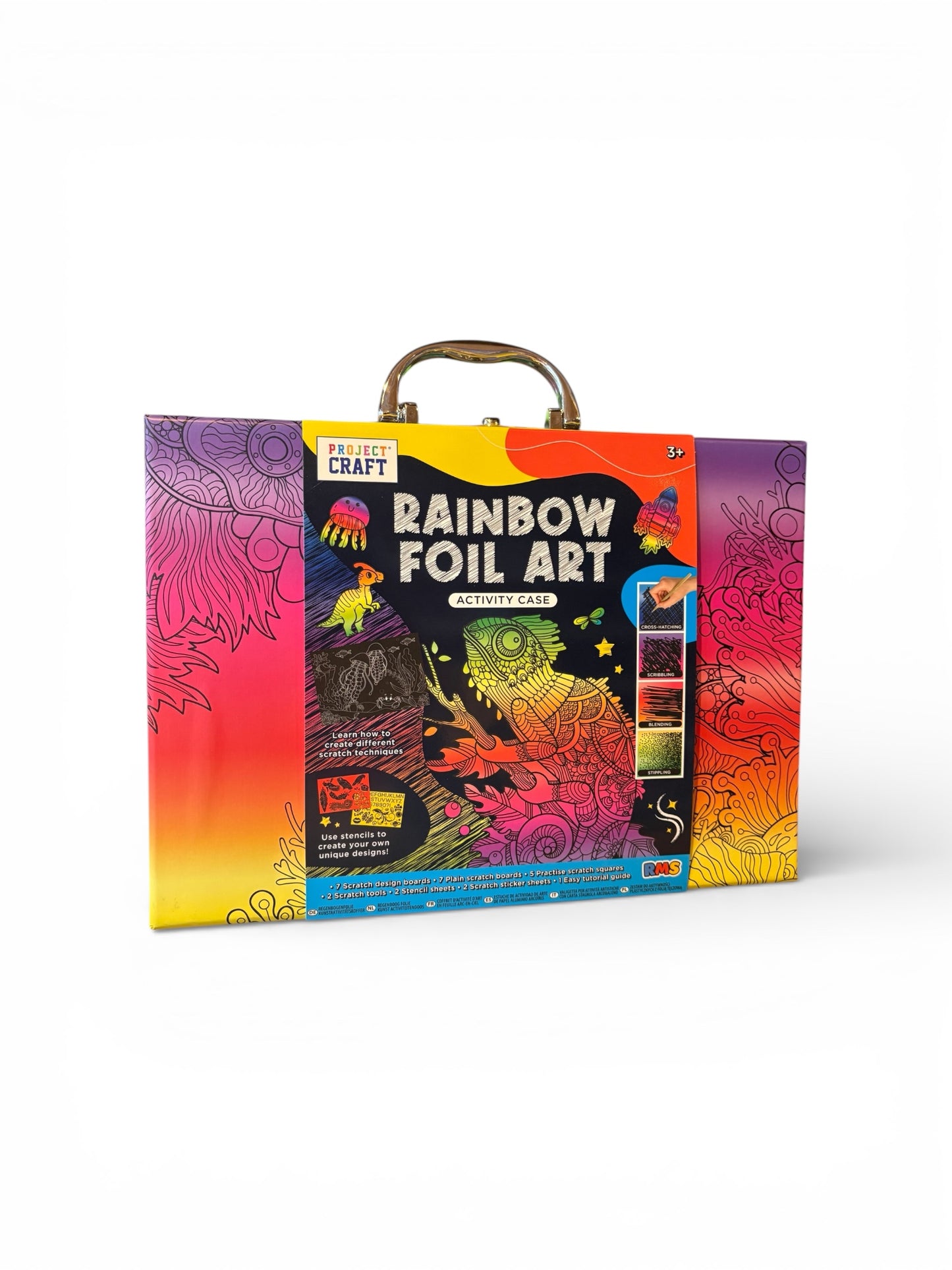 Rainbow Foil Art