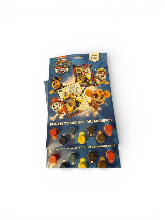 Paw Patrol Painting By Numbers