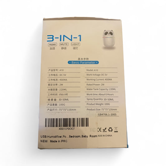 3 In 1 LED Humidifier