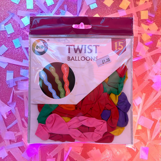 15 Twist Balloons
