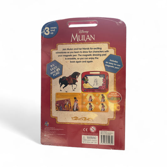 Mulan Story Book & Drawing Kit